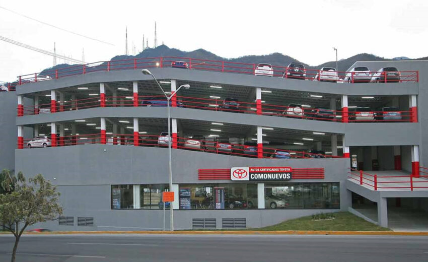 Estacionamiento Toyota Monterrey Proyecto MARTRE